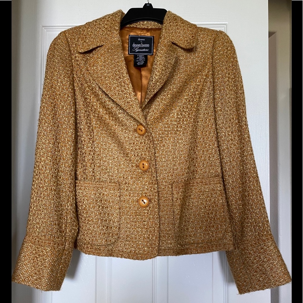 🦋DENNIS BASSO SIGNATURE SUIT BLAZER🦋